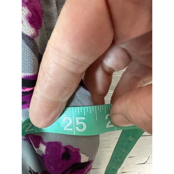 Torrid women’s dress floral coldshoulder feminine romantic knee length plus size - Picture 7 of 11